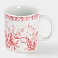 Кружка Дулевский фарфор &laquo;Райские ландыши&raquo;, 300 мл, фарфор