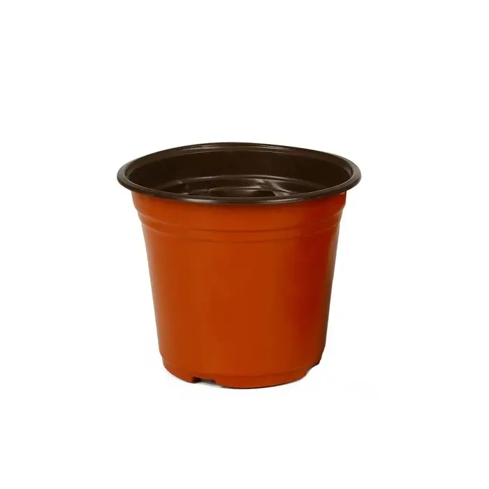 Горшок для рассады, 2.5 л, d=18 см, h=14.5 см, мягкий пластик, терракот, Greengo