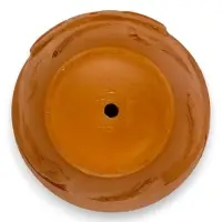 Горшок цветочный с поддоном 1,4 л, d15/h13 см терракот керамика, "Голландия" (М)