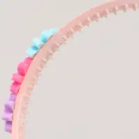 Ободок для волос &laquo;Цветы&raquo; розовый, Винкс