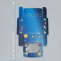 Коробка подарочная складная с пластиковым окном, упаковка, &laquo;Космос&raquo;, 20 х 18 х 5 см