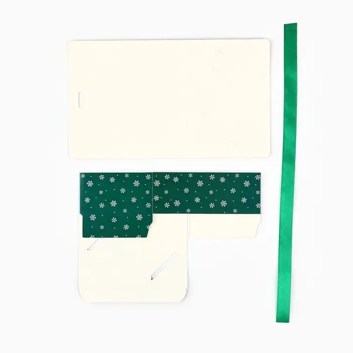 Складная новогодняя коробка-книга &laquo;С новым годом!&raquo;, 12 х 8 х 4,5 см