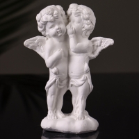 Статуэтка "Ангелы шепчутся" 9х6,5х3,5 см, натуральный