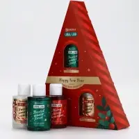 У_Winter Melody Набор в треугольной HNY, 3 геля для душа по 100 мл (10872543)