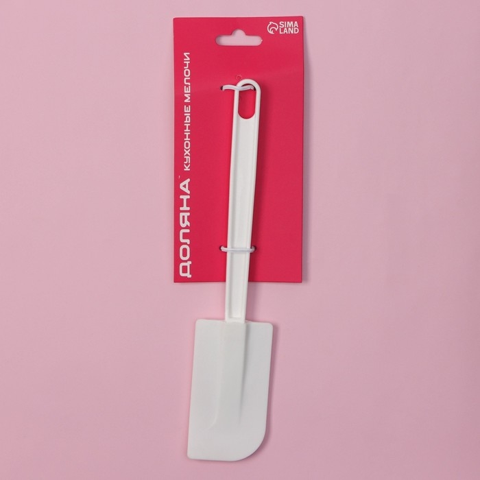 Лопатка Доляна, 23,5 см, цвет белый