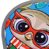 Ледянка мягкая треугольная Sova, голубой, рисунок МИКС