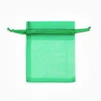 Набор мешочков подарочных 100шт. , 7*9 см, цвет тёмно-зелёный (1716477)