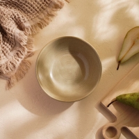 Салатник фарфоровый SL Home &laquo;Песчаный бриз&raquo;, 1 л, цвет бежевый