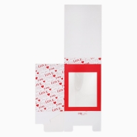 Коробка подарочная складная с 3D эффектом, упаковка, &laquo;Love you&raquo;, 18 х 14 х 23 см