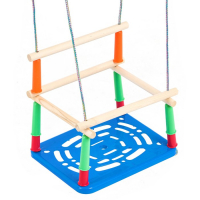 Качели подвесные, пластмассовые, сиденье 33&times;22см