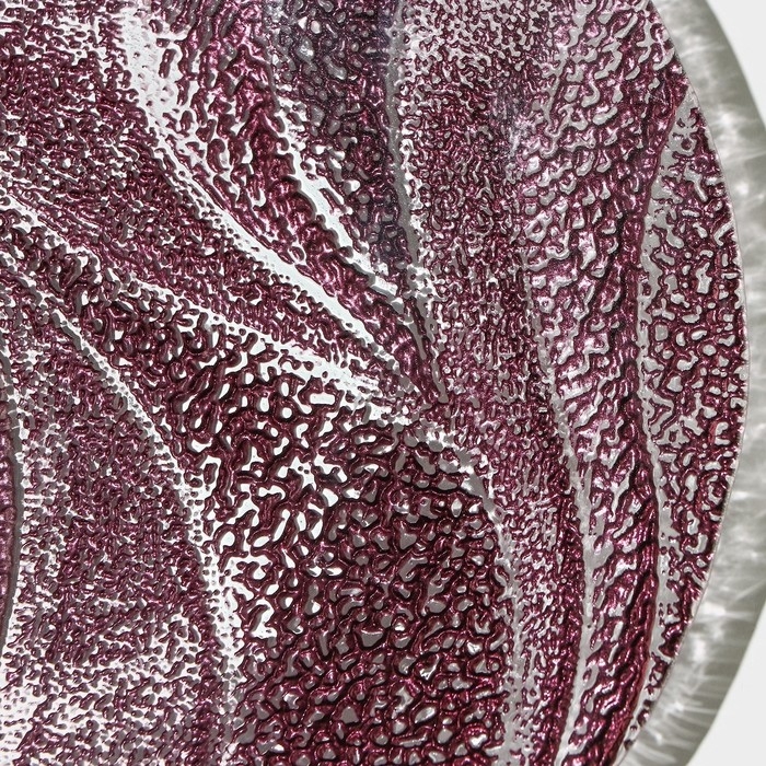 Тарелка - блюдо подстановочное &laquo;Драхна&raquo;, d=33 см, цвет бордовый