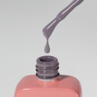 Гель лак для ногтей &laquo;SIMPLE&raquo;, 3-х фазный, 10 мл, LED/UV, цвет серый (115)