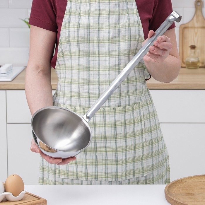 Ложка разливательная &laquo;Поварская&raquo;, 1 л, длина ручки=38 см