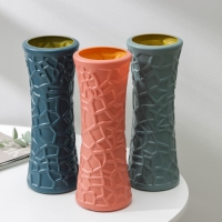 Ваза для цветов, 8,2&times;22 см, 650 мл, цвет МИКС