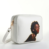 Сумка женская через плечо TEXTURA, маленького размера, цвет белый