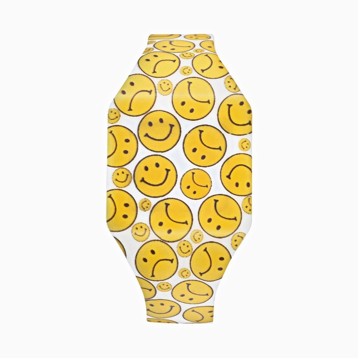 Часы наручные электронные, детские, "Смайл", ремешок l-23.5 см