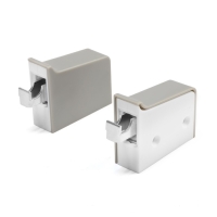 Навес мебельный для  кухон. шкафов &ldquo;P01&ldquo;, цвет серый, нагр.100 кг. на пару, набор 2 шт