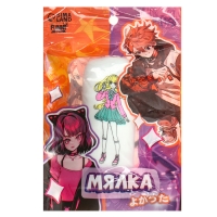 Антистресс сквиш мялка &laquo;Дакимакура девочка Тиеко&raquo;, аниме, с песком, тянучка