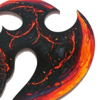 Деревянное оружие, детское сувенирное &laquo;Огненный&raquo;, топор шадоу, 10,3 х 19,7 см