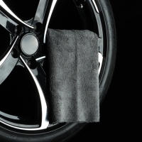 Салфетка из мягкой микрофибры пушистая, полирующая, супервпитывающая 40 х 40 см, 400 г/м&sup2;