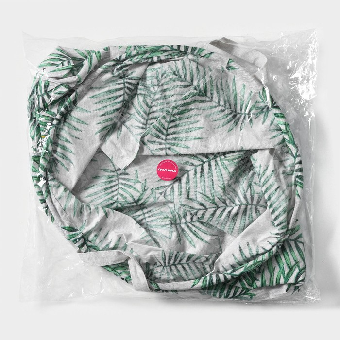 Корзина для белья Доляна &laquo;Тропиканка&raquo;, 35&times;45 см