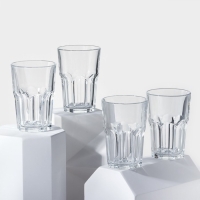 Набор стеклянных стаканов &laquo;Время дегустаций. Лонг-дринк&raquo;, 420 мл, 4 шт