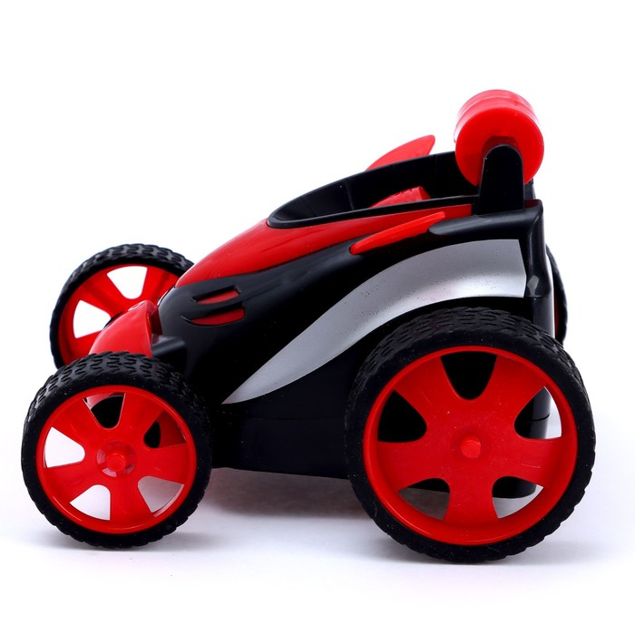 Перевёртыш радиоуправляемый &laquo;Циклон&raquo;, работает от батареек, цвет красный