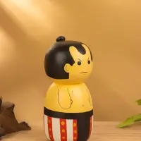 Деревянная кукла кокеши "Сумо" 7х7,5х15 см