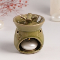 Аромалампа керамика "Птички на ветке"  7,5х7,5х9,8 см