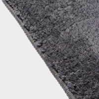 Коврик Savanna, 40&times;60 см, ворс 2 см, микрофибра, темно-серый