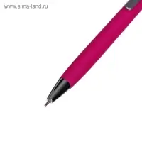 Ручка шариковая автоматическая 0,7 мм, синий стержень, масляный, Vinson корпус МИКС, прорезиненный