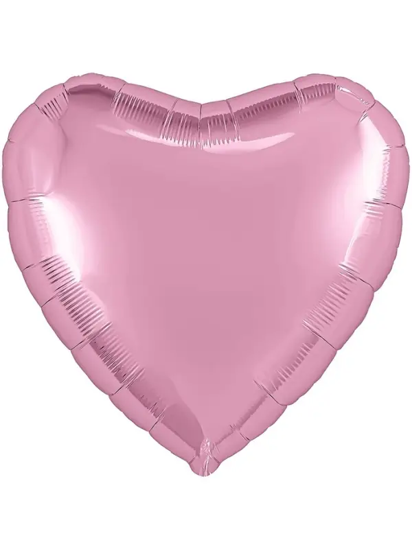 Воздушные шары фольгированные &laquo;Розовое сердце&raquo;, 5 шт.
