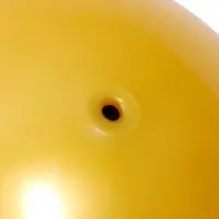 Мяч для художественной гимнастики Металлик, диаметр 19см, цвет желтый