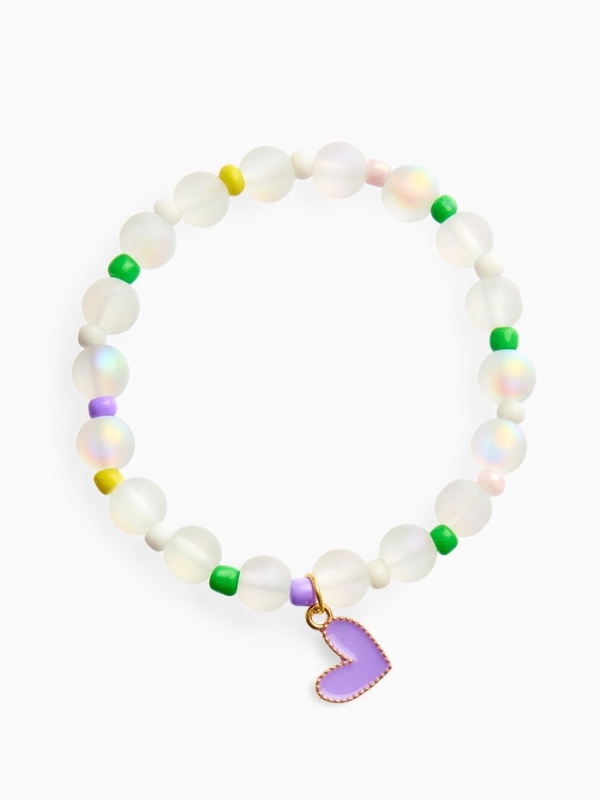 Браслет детский &laquo;Выбражулька&raquo; кошачий глаз бусина 8 мм, разноцветный