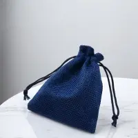 Мешочек подарочный &laquo;Льняной&raquo; 9&times;12, синий