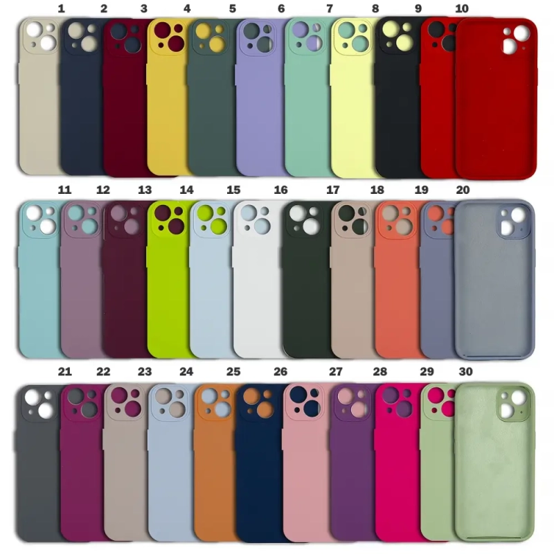 Чехол iPh 13 Silicon Сase APL WS