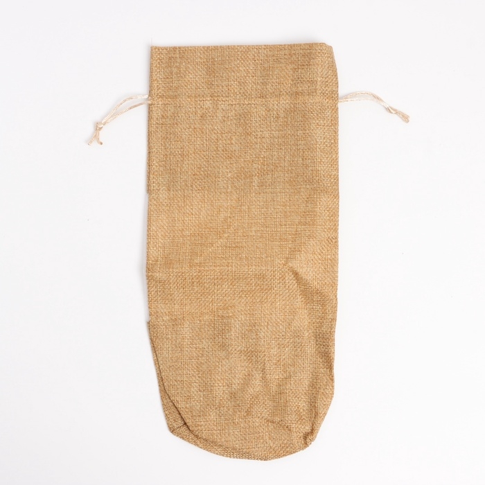 Льняной мешочек для хранения украшений, подарков, трав, 15 х 30 см, набор из 3 штук