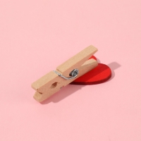 Прищепки для шитья &laquo;С сердцем&raquo;, 3,5 &times; 2 &times; 1 см, 10 шт, цвет разноцветный