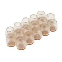 Накладка мебельная круглая ТУНДРА, d=25-29 мм, 16 шт.