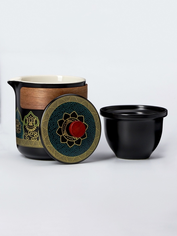 Набор для чайной церемонии 5 предметов, на 3 персоны, чашка 50 мл, чайник 285 мл