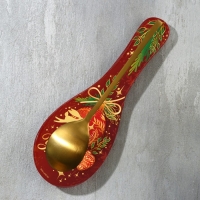 Подарочный набор новогодний &laquo;Успеха&raquo;: подставка под ложку, лопатка