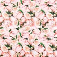 Бумага упаковочная двухсторонняя крафтовая &laquo;Цветы&raquo;, 70 х 100 см