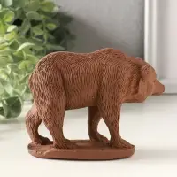 Фигурка гипс &laquo;Медведь идет&raquo;, 9&times;12&times;6 см