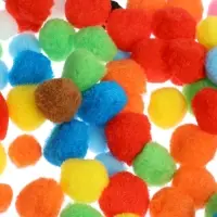 Развивающая книга с бомбошками, 133 липучки