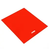 Пакет полиэтиленовый с вырубной ручкой, Красный 50-60 См, 70 мкм