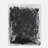 Бегунок для молнии &laquo;Трактор&raquo;, №8, прямоугольный, чёрный