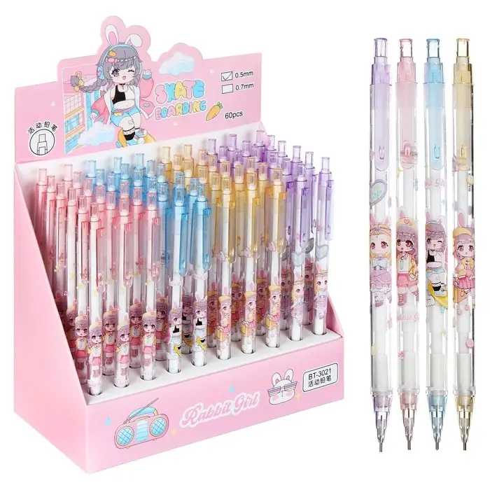 Карандаш механический &laquo;Аниме&raquo;, 0.5 мм, НВ, корпус МИКС