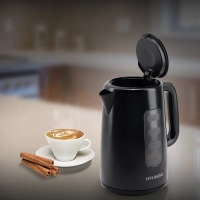 Чайник HYK-P2501 2,5л 2200Вт черный (пластик)