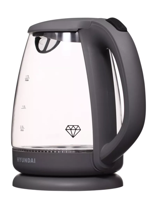 Чайник HYK-G1003 1.7л. 2200Вт серый