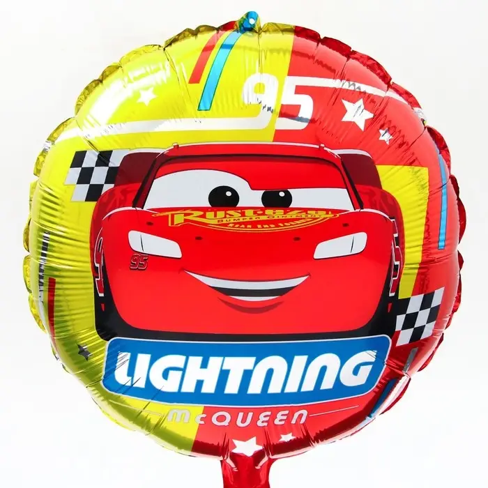 Шар воздушный &laquo;Молния&raquo;, 18 дюйм, фольгированный, Тачки